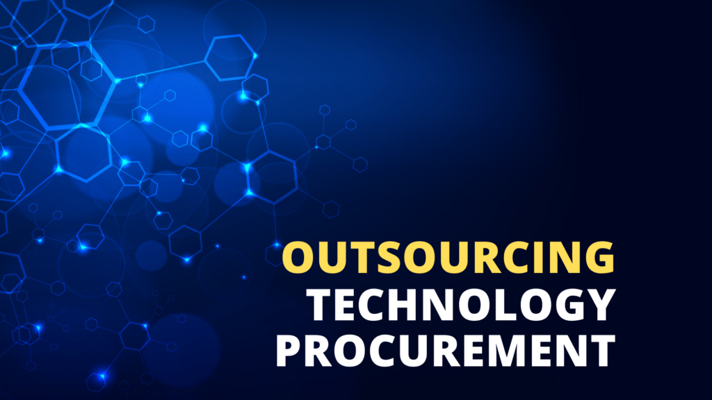 outsourcing technology procurement title slide