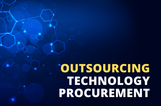outsourcing technology procurement title slide